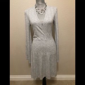 Light Grey Sweater Dress